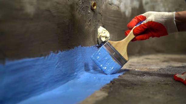 Commercial Vapor Barrier Installation project at a Lakeview, OR business property by SJ Waterproofing Pros